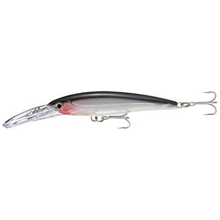 Rapala XRap Magnum 20 Trolling, Deep Diver, 5 12, 1 58 Oz, Silver, Floating XRMAG20S